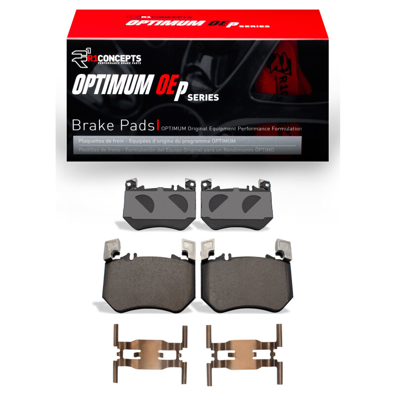 Mercedes-Benz E450 Brake Pads - Front - R1 Concepts - Optimum OE - `22-`25 Mercedes-Benz E450 Brake Pads - Front - R1 Concepts - Optimum OE - `22-`25